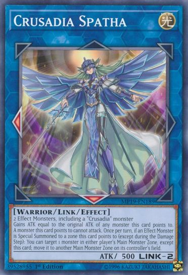 Crusadia Spatha (MP19-EN189) [2019 Gold Sarcophagus Tin Mega Pack]