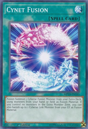 Cynet Fusion (MP19-EN193) [2019 Gold Sarcophagus Tin Mega Pack]
