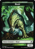 Beast // Wurm Double-sided Token [Commander 2019]