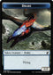Drake // Human Double-sided Token [Commander 2019]