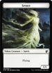 Spirit // Human Double-sided Token [Commander 2019]