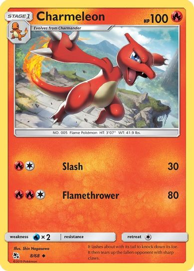 Charmeleon (8/68/68) [Sun & Moon: Hidden Fates]