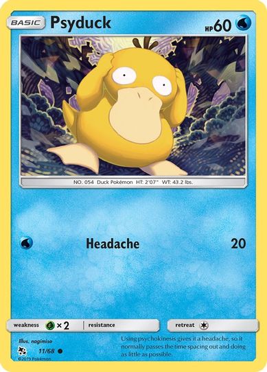 Psyduck (11/68/68) [Sun & Moon: Hidden Fates]