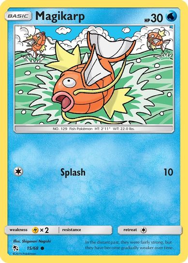 Magikarp (15/68/68) [Sun & Moon: Hidden Fates]