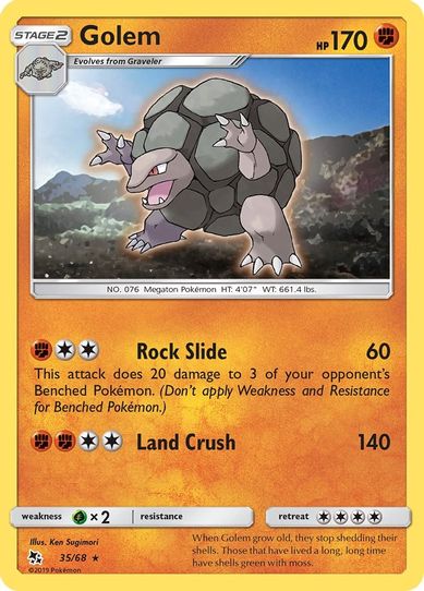 Golem (35/68/68) [Sun & Moon: Hidden Fates]