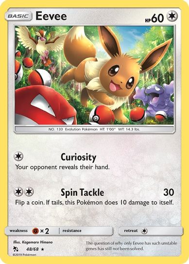 Eevee (48/68/68) [Sun & Moon: Hidden Fates]