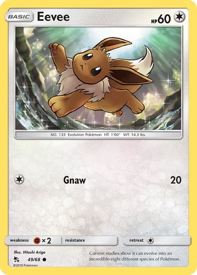 Eevee (49/68/68) [Sun & Moon: Hidden Fates]