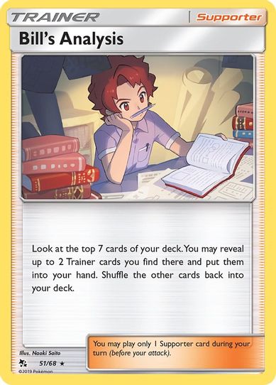 Bill's Analysis (51/68/68) [Sun & Moon: Hidden Fates]
