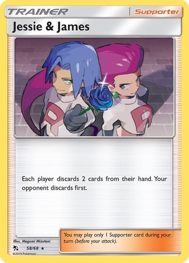 Jessie & James (58/68/68) [Sun & Moon: Hidden Fates]