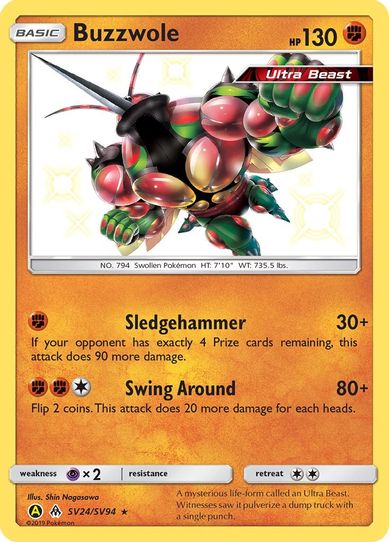 Buzzwole (SV24/SV94) [Hidden Fates: Shiny Vault]
