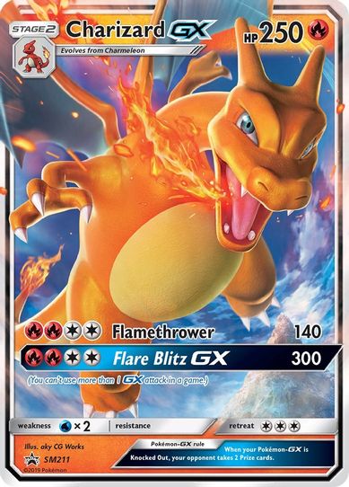 Charizard GX - SM (SM211) [SM Promos]