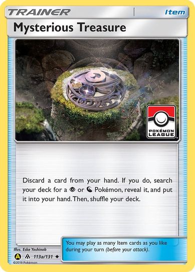 Mysterious Treasure 113a/131 (League Promo) [League & Championship Cards]