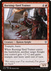 Burning-Yard Trainer (117) [Throne of Eldraine]