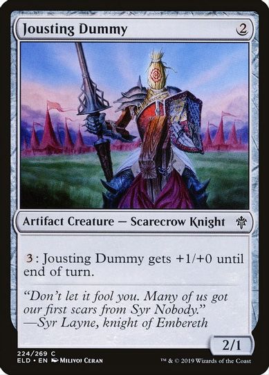 Jousting Dummy (224) [Throne of Eldraine]