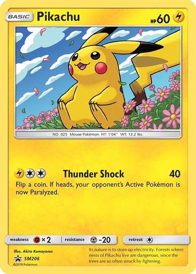 Pikachu - SM (SM206) [SM Promos]