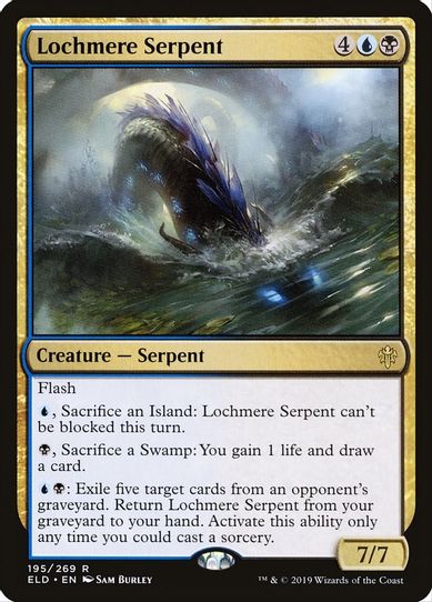 Lochmere Serpent (195) [Throne of Eldraine]