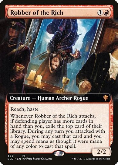 Robber of the Rich (Extended Art) (365) [Throne of Eldraine]