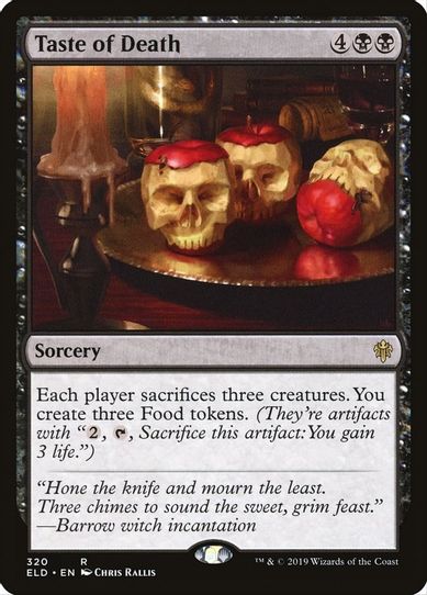 Taste of Death (320) [Throne of Eldraine]