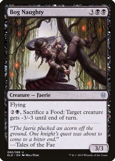 Bog Naughty (80) [Throne of Eldraine]