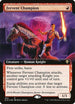 Fervent Champion (Extended Art) (360) [Throne of Eldraine]