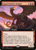 Opportunistic Dragon (Extended Art) (364) [Throne of Eldraine]