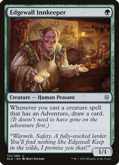 Edgewall Innkeeper (151) [Throne of Eldraine]
