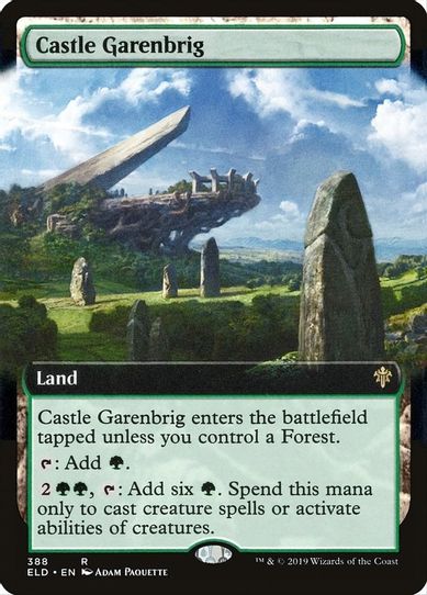 Castle Garenbrig (Extended Art) (388) [Throne of Eldraine]