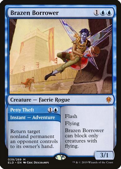 Brazen Borrower (39) [Throne of Eldraine]