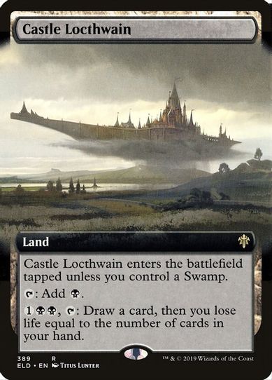 Castle Locthwain (Extended Art) (389) [Throne of Eldraine]