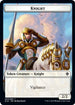 Knight Token (3) [Throne of Eldraine]