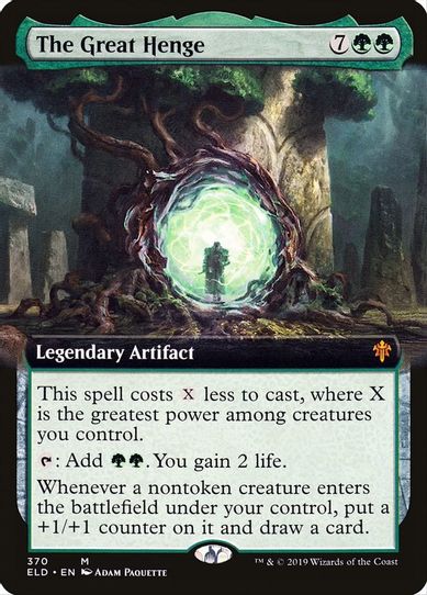 The Great Henge (Extended Art) (370) [Throne of Eldraine]