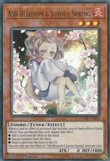 Ash Blossom & Joyous Spring (DUDE-EN003) [Duel Devastator]