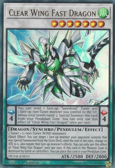 Clear Wing Fast Dragon (DUDE-EN011) [Duel Devastator]