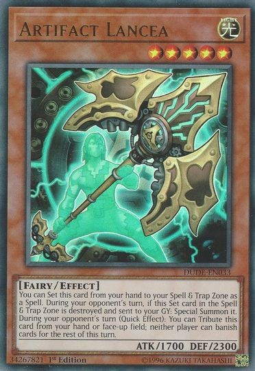 Artifact Lancea (DUDE-EN033) [Duel Devastator]