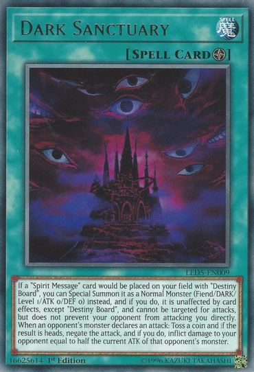 Dark Sanctuary (LED5-EN009) [Legendary Duelists: Immortal Destiny]