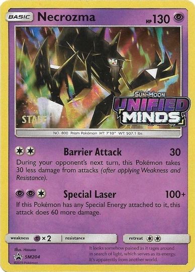 Necrozma - SM (Staff Prerelease Promo) (SM204) [SM Promos]
