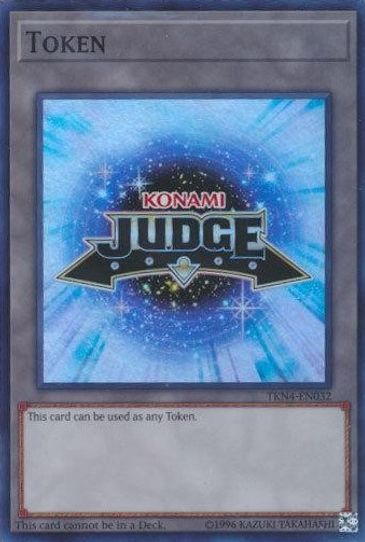 Official Judge Token: TKN-EN (TKN4-EN032) [Judge Promotional Cards]