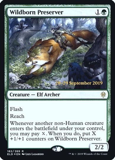 Wildborn Preserver (182) [Prerelease Cards]
