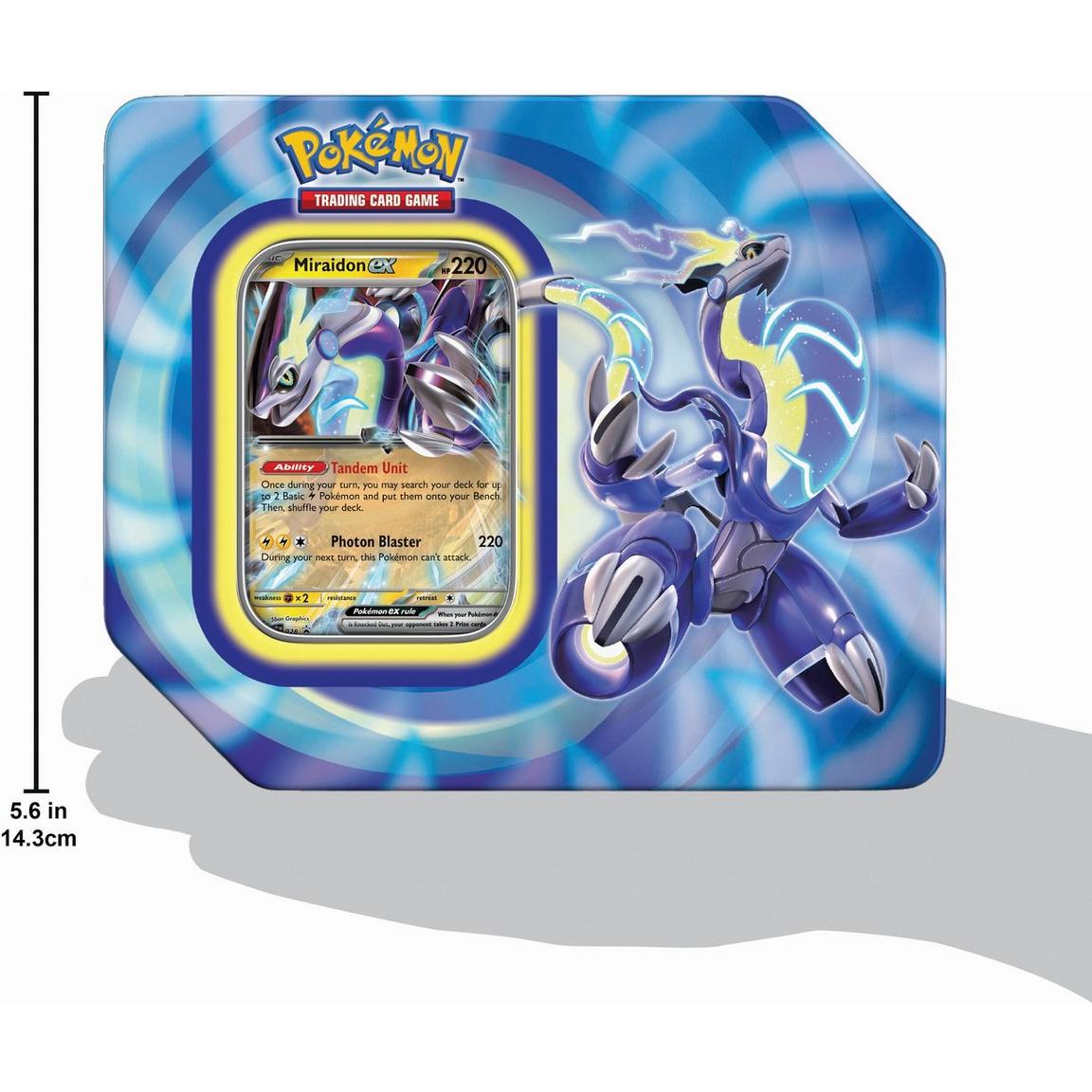 Pokémon TCG: Paldea Legends Koraidon ex / Miraidon ex Tin (Paldea Evolved)