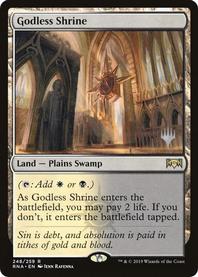 Godless Shrine (248) [Promo Pack: Throne of Eldraine]