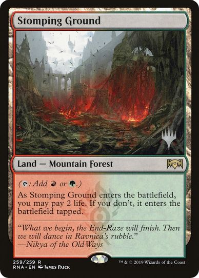 Stomping Ground (259) [Promo Pack: Throne of Eldraine]