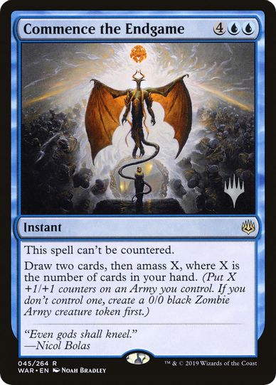 Commence the Endgame (45) [Promo Pack: Throne of Eldraine]