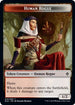 Human Rogue // Food Double-sided Token [Throne of Eldraine]