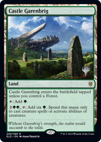Castle Garenbrig (240) [Promo Pack: Throne of Eldraine]