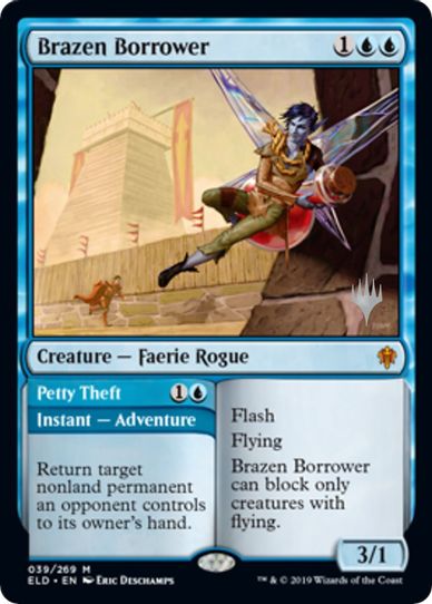 Brazen Borrower (39) [Promo Pack: Throne of Eldraine]
