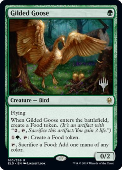 Gilded Goose (160) [Promo Pack: Throne of Eldraine]