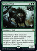 Wicked Wolf (181) [Promo Pack: Throne of Eldraine]