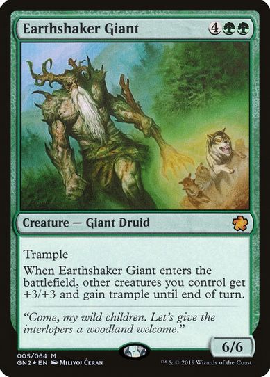 Earthshaker Giant (5) [Magic Game Night 2019]