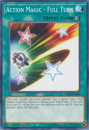 Action Magic - Full Turn (CHIM-EN093) [Chaos Impact]