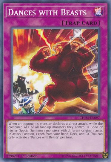 Dances with Beasts (CHIM-EN097) [Chaos Impact]